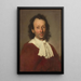 Portret van een man - Niccolò Cassana — ingelijst kunstwerk aan de muur