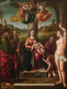 Gesprek van de Kerstman - Niccolò Pisano — weergave van het kunstwerk