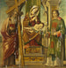 Madonna en Kind met Sint André en Sint Laurent - Niccolo Rondinelli — weergave van het kunstwerk