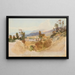 Lac Wairarapa - Nicholas Chevalier — ingelijst kunstwerk aan de muur