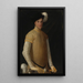Portret van een jonge man - Niccolò dell'Abate — ingelijst kunstwerk aan de muur