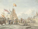 Aankomst van prins Willem Frederik in Scheveningen, 30 november 1813 - Nicolaes Lodewick Penning — weergave van het kunstwerk