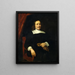 Gentleman hollandais - Nicolaes Maes — ingelijst kunstwerk aan de muur