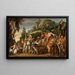 De triomf van Bacchus - Nicolaes Moeyaert — ingelijst kunstwerk aan de muur