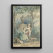 Elegant paar in een park - Nicolaes Muys — ingelijst kunstwerk aan de muur