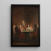 Christian V showcasing the Danish law 1683 - Nicolai Abildgaard — framed artwork on a wall