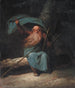 Ossian zingend zijn zang van de zwaan - Nicolai Abildgaard — weergave van het kunstwerk