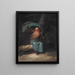 Ossian zingend zijn zang van de zwaan - Nicolai Abildgaard — ingelijst kunstwerk aan de muur