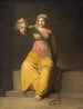 Theologie Allegorische figuur - Nicolai Abildgaard — weergave van het kunstwerk