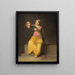 Theologie Allegorische figuur - Nicolai Abildgaard — ingelijst kunstwerk aan de muur