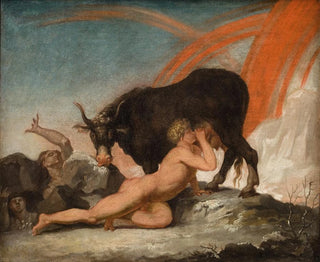 Nicolai Abildgaard - Ymir Suckling the Cow Audhumla.webp
