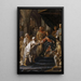 Saint Louis recevant de boodschappers van de Oude van de Berg - Nicolas-Guy Brenet — ingelijst kunstwerk aan de muur