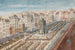 La place et la fontaine des Innocents avant la construction des Halles centrales - Nicolas Bazin — weergave van het kunstwerk