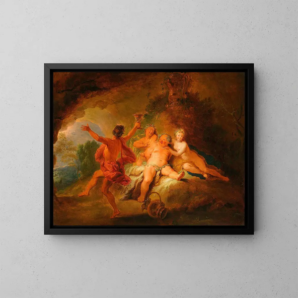 Bacchanales - Nicolas Bertin — framed artwork on a wall