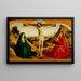 Kruisiging - Nicolas Dipre — ingelijst kunstwerk aan de muur