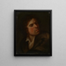 Zelfportret - Nicolas Guibal — ingelijst kunstwerk aan de muur