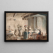 De Toilette van de dames van eer - Nicolas Lafrensen — ingelijst kunstwerk aan de muur