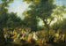 Feest in een bos - Nicolas Lancret — weergave van het kunstwerk