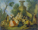 Pastorale feesten - Nicolas Lancret — weergave van het kunstwerk