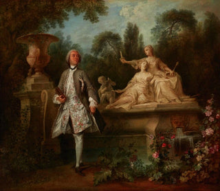 Nicolas Lancret - Portrait of the Actor Grandval.webp