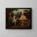 Portret van de acteur Grandval - Nicolas Lancret — ingelijst kunstwerk aan de muur