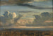Studie van de hemel bij zonsondergang - Nicolas Louis Cabat — weergave van het kunstwerk
