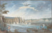 Koeien en perspectief van het Château de Chenonceaux - Nicolas Marie Ozanne — weergave van het kunstwerk