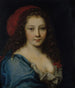 Portret vermoedelijk van Armande Béjart rond 1640-1700 actrice - Nicolas Mignard — weergave van het kunstwerk