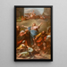Le Magnificat - Nicolas Pérsevál — ingelijst kunstwerk aan de muur