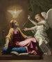 Annunciatie - Nicolas Poussin — weergave van het kunstwerk