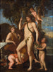 Bacchus Apollon - Nicolas Poussin — weergave van het kunstwerk