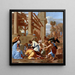 L'Adoratie der wijzen - Nicolas Poussin — ingelijst kunstwerk aan de muur