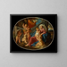 De rust tijdens de vlucht naar Egypte - Nicolas Poussin — ingelijst kunstwerk aan de muur