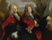 Portret van twee schepenen in functie in 1702 - Nicolas de Largillière — weergave van het kunstwerk