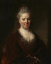 Portret van Madame Léon de la Méjenelle - Nicolas de Largillière — weergave van het kunstwerk