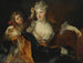 Portret van Marguerite-Élisabeth Forest de Largillière en haar zoon Nicolas - Nicolas de Largillière — weergave van het kunstwerk