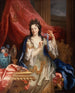 Portret van een vrouw - Nicolas de Largillière — weergave van het kunstwerk