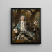 Portret van een heer in jachtkostuum - Nicolas de Largillière — ingelijst kunstwerk aan de muur