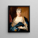 Stina Lillie - Nicolas de Largillière — ingelijst kunstwerk aan de muur
