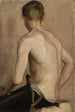 Nu masculin assis - Nikolai Triik — weergave van het kunstwerk