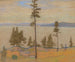 Landschap van Saaremaa - Nikolai Triik — weergave van het kunstwerk