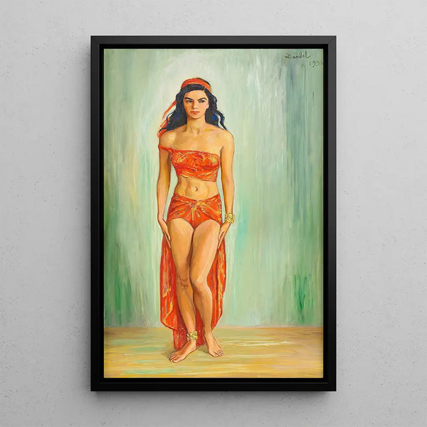Cissi Olsson en Anitra dans Peer Gynt - Nils Dardel — ingelijst kunstwerk aan de muur