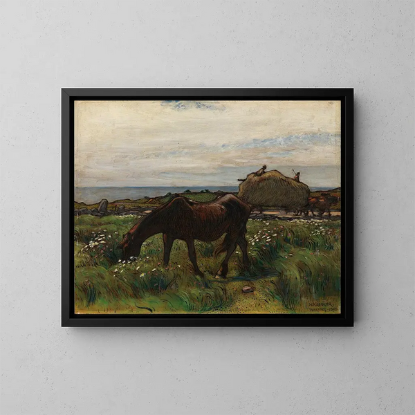 Un jade - Nils Kreuger — framed artwork on a wall
