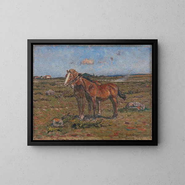 Dans le vent - Nils Kreuger — framed artwork on a wall
