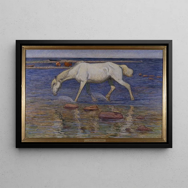 On a rocky floor - Nils Kreuger — framed artwork on a wall