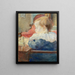 La fille de l'artiste - Nils Kreuger — ingelijst kunstwerk aan de muur