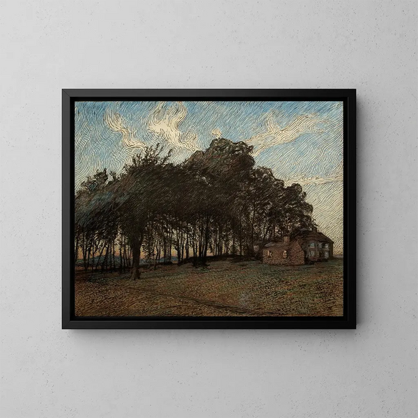 Le Bosquet - Nils Kreuger — framed artwork on a wall