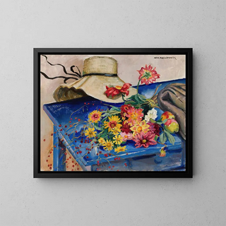 Nina Aleksandrowicz - Hat with flowers.webp