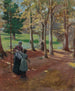 Herfst - Norman Garstin — weergave van het kunstwerk
