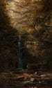 Chutes de Madrone du ruisseau Milliken, Forêt nationale de Six Rivers, Californie - Norton Bush — weergave van het kunstwerk